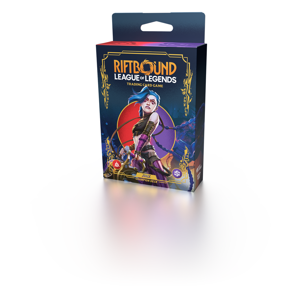Riftbound:LoL – Set One: Origins – Champion Deck – Jinx – EN - Racoon Cave