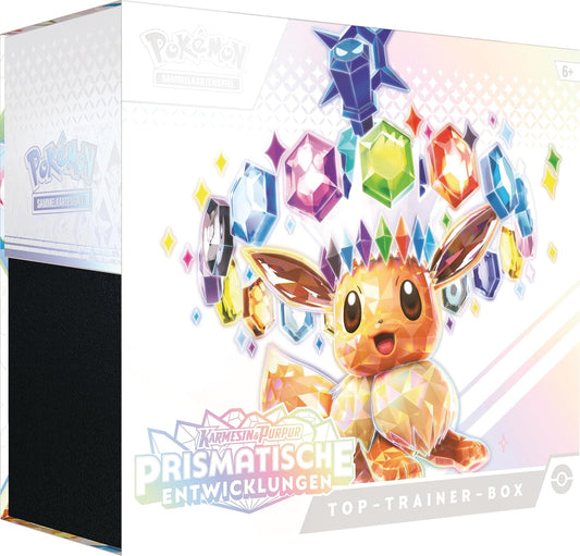 PKM Top-Trainer Box – Prismatische Entwicklungen DE - Racoon Cave