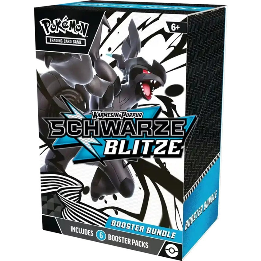 Pokémon – Karmesin & Purpur: KP10.5 – Boosterbundle – Schwarze Blitze (DE) - Racoon Cave