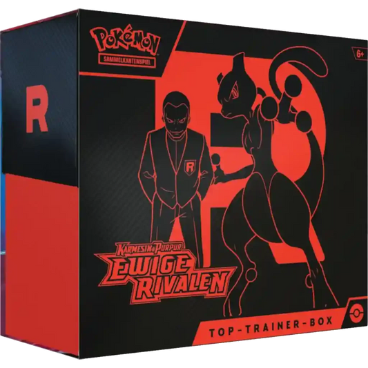 PKM Top-Trainer Box – Ewige Rivalen DE - Racoon Cave