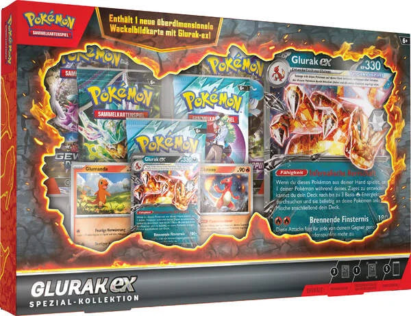 PKM – Glurak-ex – Spezial-Kollektion – DE - Racoon Cave